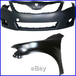 Bumper Kit For 2010-2011 Toyota Camry Front For Models Made In Japan 2Pc