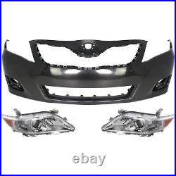 Bumper Kit For 2010-2011 Toyota Camry Front For Models Made In USA 3Pc