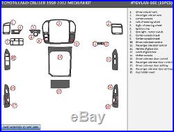 Dash Trim Medium Kit 19 Pcs Fits Toyota Land Cruiser 1998-2002 All Models