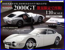 DeAGOSTINI TOYOTA 2000GT 1/10 Scale VOL65 Full set sports car White