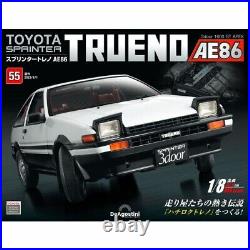 DeAGOSTINI Weekly TOYOTA SPRINTER TRUENO AE86 1/8 Scale No. 49 to 58 set Japan