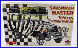 Esci Toyota BJ-44 Kenia Safari Savannah Master Italy 124 Scale Model Car Kit