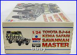 Esci Toyota BJ-44 Kenia Safari Savannah Master Italy 124 Scale Model Car Kit