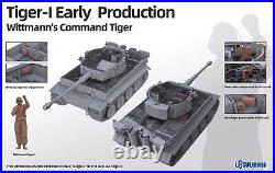 Eustar 1/48 German Army Tiger 1 Early Type Command Tank Full Interior Wittmann R