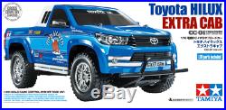 Fast Charge Twin Stick Deal Tamiya 58663 Toyota Hilux Extra Cab CC-01 RC Kit