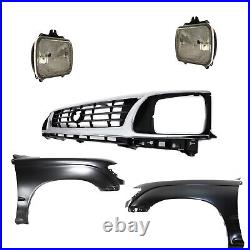 Fender Kit For 1995-1996 Toyota Tacoma Front Driver LH Passenger RH Side