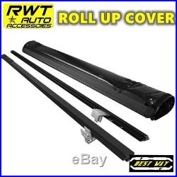 Fit 16-18 Toyota Tacoma Model 5 ft Bed Vinyl Roll Up Soft Tonneau Cover