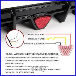 For 18-24 Camry SE XSE Yofer V2 Matte Black LED Rear Diffuser + Corner Extension