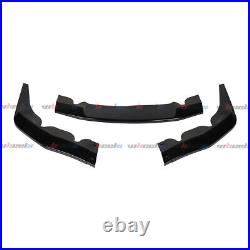 For 20-24 Toyota GR Supra A90 A91 Gloss Black Front Bumper Lip Splitter Body Kit