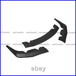 For 20-24 Toyota GR Supra A90 A91 Matte Black Front Bumper Lip Splitter Body Kit