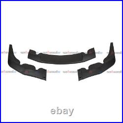 For 20-24 Toyota GR Supra A90 A91 Matte Black Front Bumper Lip Splitter Body Kit