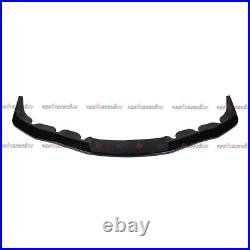 For 20-24 Toyota Gr Supra A90 Gloss Black Front Bumper Splitter Spoiler Lip 3pcs