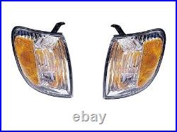 For 2000-2004 Toyota Tundra New Front Headlight and Turn Signal Light Left Right