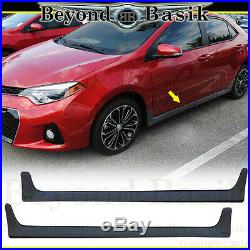 For 2014-2016 TOYOTA COROLLA S Model Only Front Bumper Body Kit+Side Skirts+Rear