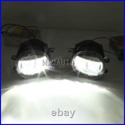 For 2021-2024 Toyota Camry SE XSE Model DRL Fog Lights Kit LED Driving Lamp Set