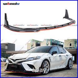 For Camry SE XSE 18-23 Red Line Front Bumper Splitter Lip+Rear Diffuser Winglet