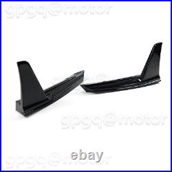 For Camry SE XSE 18-23 YOFER V2 STYLE Rear Bumper Diffuser Spoiler Kit With Light