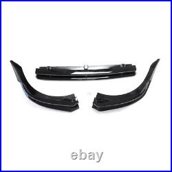 For Camry SE XSE 2018-20 Yofer V1 Style Front Bumper Lip Splitter Glossy Black