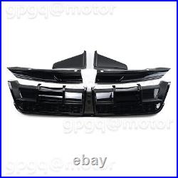 For Camry SE XSE 2018-2023 V2 Yofer Style Rear Diffuser +Corner Extension Aprons