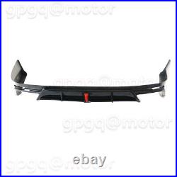 For Toyota Camry SE XSE 18-2024 Yofer V1 Gloss Black Add-On Rear Bumper Diffuser