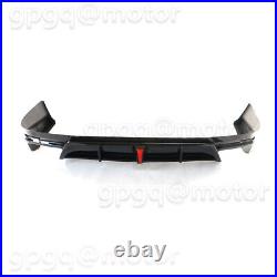 For Toyota Camry SE XSE 18-2024 Yofer V1 Gloss Black Add-On Rear Bumper Diffuser