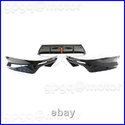 For Toyota Camry SE XSE 18-2024 Yofer V1 Gloss Black Add-On Rear Bumper Diffuser