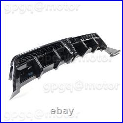 For Toyota Camry SE XSE 18-23 Yofer V2 Carbon Rear Bumper Diffuser & Apron Spats