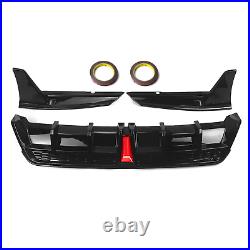 For Toyota Camry SE XSE 2018-2023 Yofer V2 Rear Bumper Diffuser + Corner Aprons