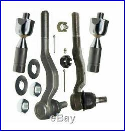 For Toyota Tacoma 95-04 4WD Set Of 2 Front Outer & Inner Tie Rod Ends KIT Moog