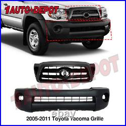 Front Bumper Cover Auto Body Repair kit for 2005-2011 Toyota Tacoma RWD