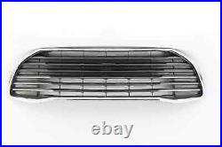 Front Bumper Cover Fascia & Lower Grille Chrome For 2016-2018 Toyota Avalon