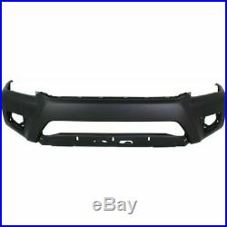 Front Bumper Cover Textured + Grille + End Caps For 2012-2015 Toyota Tacoma