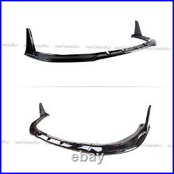 Front Bumper Splitter Lip+Rear Diffuser Winglet For Toyota Camry SE XSE 18-2024