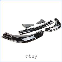 Front Bumper Splitter Lip+Rear Diffuser Winglet For Toyota Camry SE XSE 18-2024