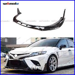 Front Bumper Splitter Lip+Rear Diffuser Winglet For Toyota Camry SE XSE 18-2024