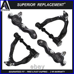 Front Upper Control Arms & Lower Control Arm Ball Joint Kit for Tacoma 95-04 2WD