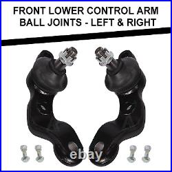 Front Upper Control Arms & Lower Control Arm Ball Joint Kit for Tacoma 95-04 2WD