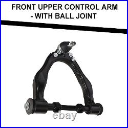 Front Upper Control Arms & Lower Control Arm Ball Joint Kit for Tacoma 95-04 2WD