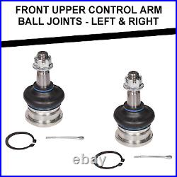 Front Upper Control Arms Upper Lower Arm Ball Joint Kit 6p for Tacoma 95-04 4WD