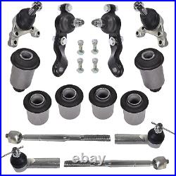 Front Upper Lower Arm Ball Joints Bushes Tie Rods 14pcs Kit for Tacoma 95-04 2WD