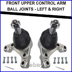 Front Upper Lower Control Arm Bushes & Ball Joints Kit 10pc for Tacoma 95-04 2WD