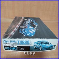 Fujimi Bayo toyota Supra 3,0GT Turbo A1/24 scale plastic model kit decals blue