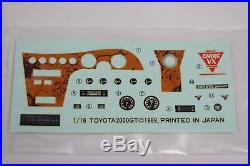 Fujimi Toyota 2000GT Enthusiast 1/16 Scale Car Plastic Model Kit Display PM255