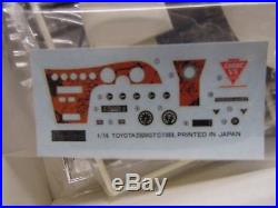 Fujimi Vintage 1/16 Scale Toyota 2000GT Model Kit Super Rare New Kit # 10128