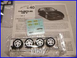 Fujimi un opened un built plastic kit of a Toyota MR2 GT