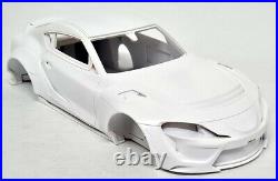 GTSpirit 1/18 Prior Design Toyota Supra 2020 343 Resin Self Build Model Car Kit