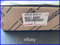 Genuine Toyota & Lexus Most Models Interior Noise Kit Oem 08231-00801