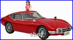 Ha Sega Wa 1/24 Toyota 2000GT w / 60s Girls Figure Plastic model SP366