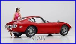 Ha Sega Wa 1/24 Toyota 2000GT w / 60s Girls Figure Plastic model SP366