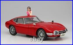 Ha Sega Wa 1/24 Toyota 2000GT w / 60s Girls Figure Plastic model SP366